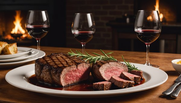 Notre sélection de vin d'accompagnement de viande bovine