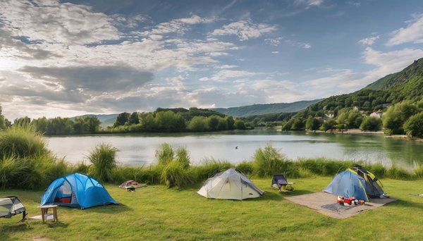 Le beau rivage : un camping en bord de rivière dans les pyrénées atlantiques