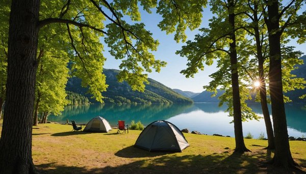 Découvrez le camping du lac de la thésauque pour vos vacances près de auterive (31)